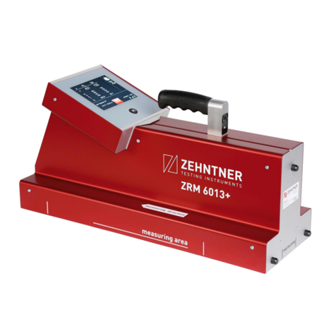 Proceq Zehntner ZRM 6013+ User manual