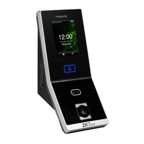 ZKTeco ProBio(QR) User manual