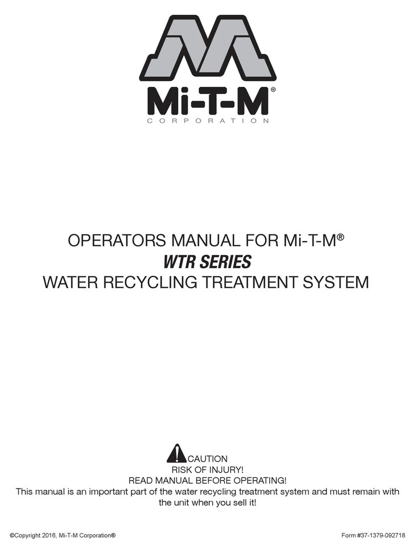 Mi-T-M WTR Series Operator's manual Mi-T-M WTR Series Operator's manual
