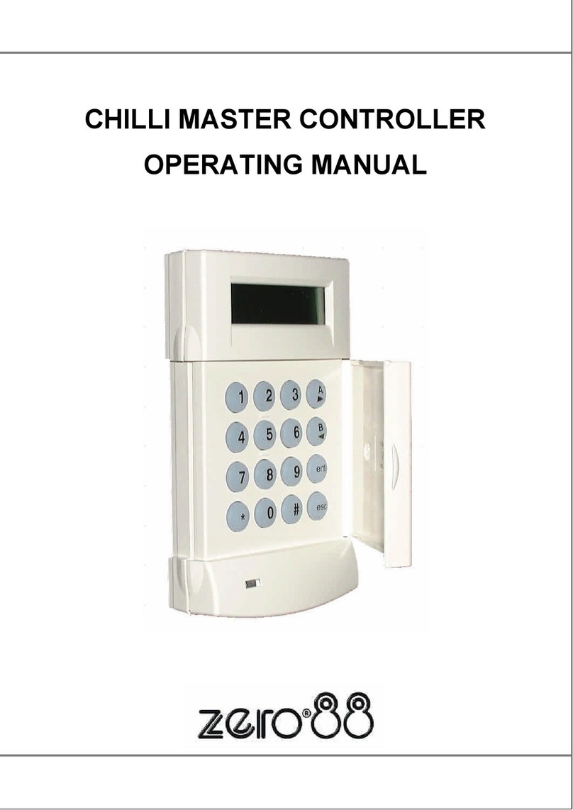 Zero88 Chilli Master operating manual