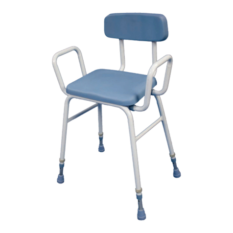aidapt Constella Perching Stool VG873 Manual