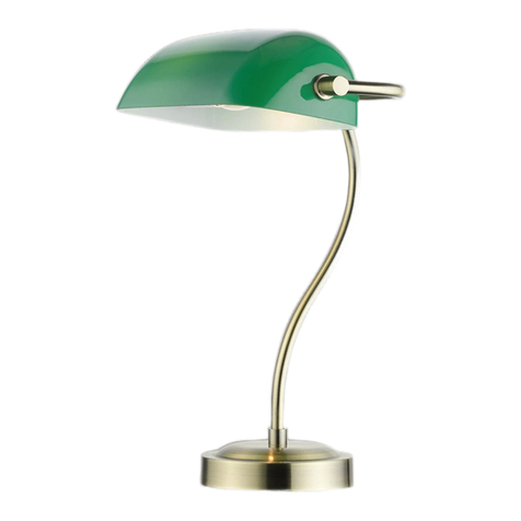 John Lewis BANKERS TABLE LAMP User manual John Lewis BANKERS TABLE LAMP User manual
