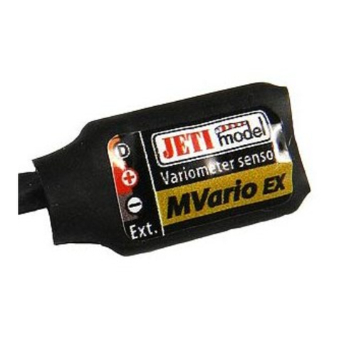 JETI model MVario quick start guide