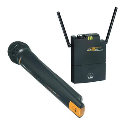 AKG PR 40 User manual