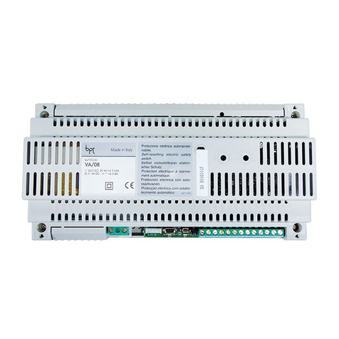 CAME BPT VA/08 installation manual