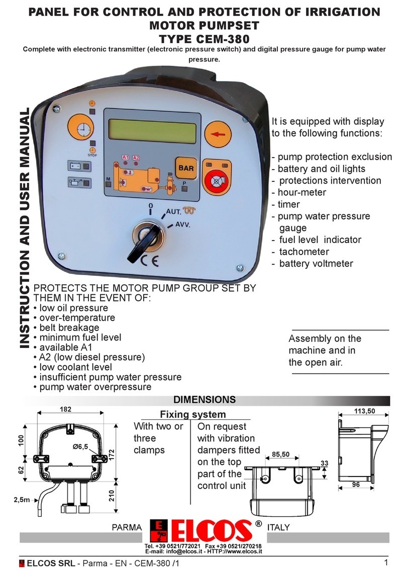ELCOS CEM-380 Instruction Manual