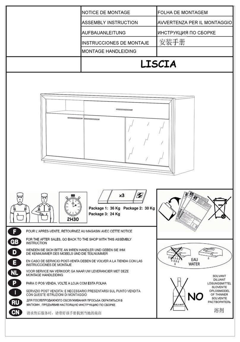 Moss LISCIA Assembly instruction