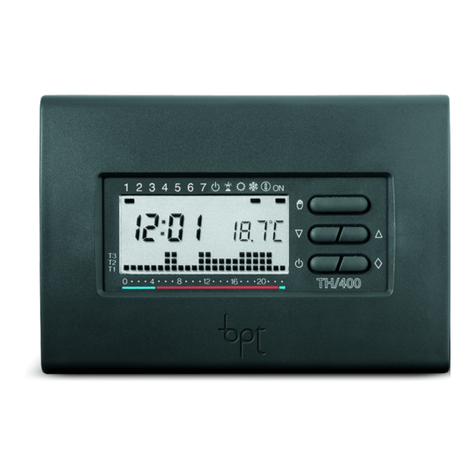 CAME BPT TH/400 Installation and use manual