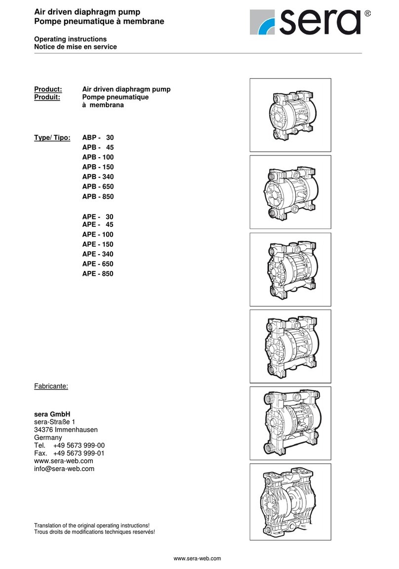Sera ABP-30 User manual