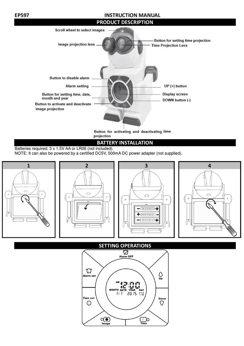 PRODIS EP597 instruction manual