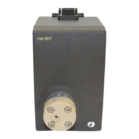 GE AKTA Valve INV-907 User manual GE AKTA Valve INV-907 User manual