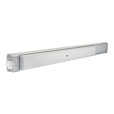 Assa Abloy Adams Rite EX89 Preparation guide