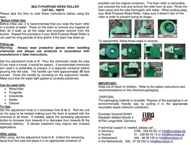 Eurotops 39072 User manual
