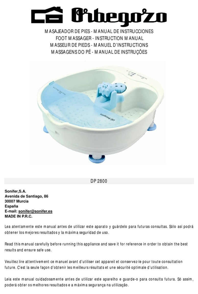 Orbegozo DP 2800 instruction manual