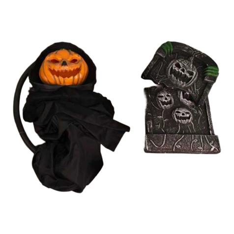 Tekky PUMPKIN GUARDIAN OF THE GRAVE Installation and operating instructions