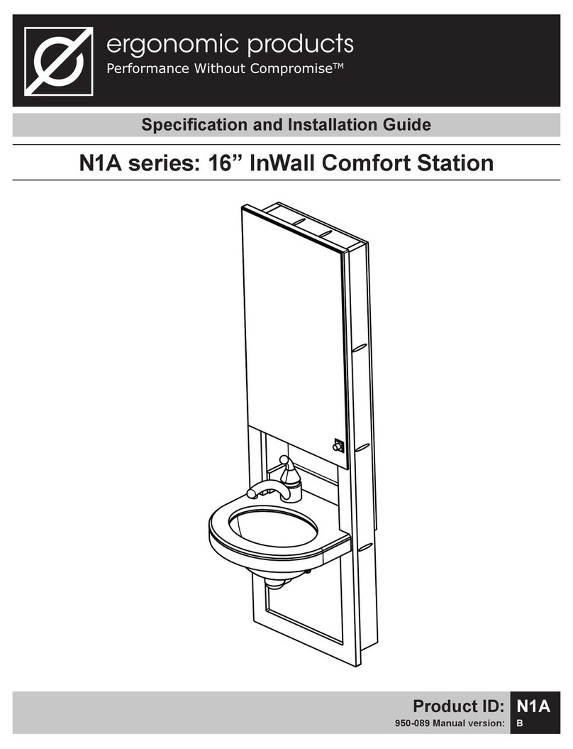 Ergonomic products N1A Series Specification and installation guide