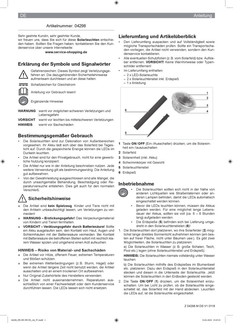 DS Produkte 781976 instructions