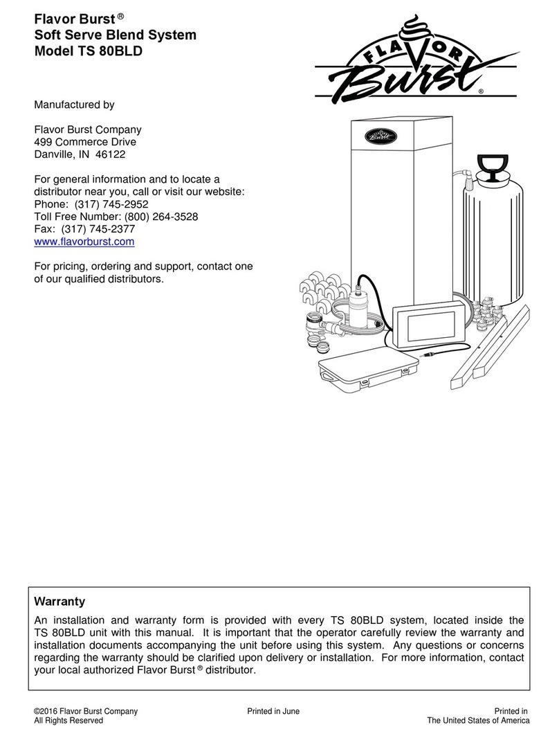 Flavor Burst TS 80BLD manual Flavor Burst TS 80BLD manual