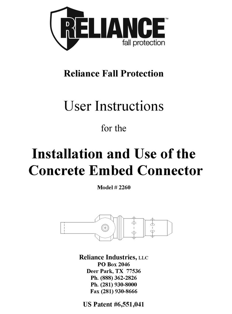 Reliance 2260 User instructions