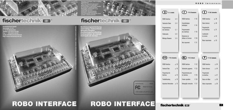 fischertechnik ROBO manual