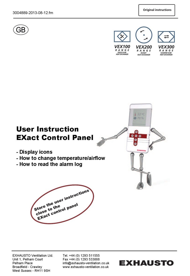 Exhausto EXact User instruction