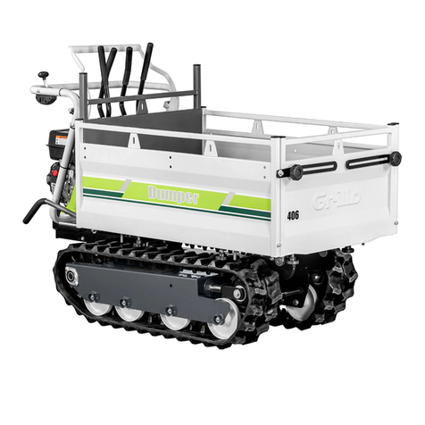 Grillo DUMPER 406 Operator's manual