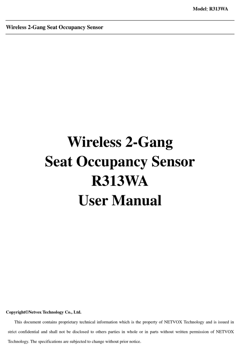 netvox R313WA User manual