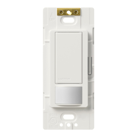 Lutron Electronics MAESTRO MS-OPS2 User manual Lutron Electronics MAESTRO MS-OPS2 User manual