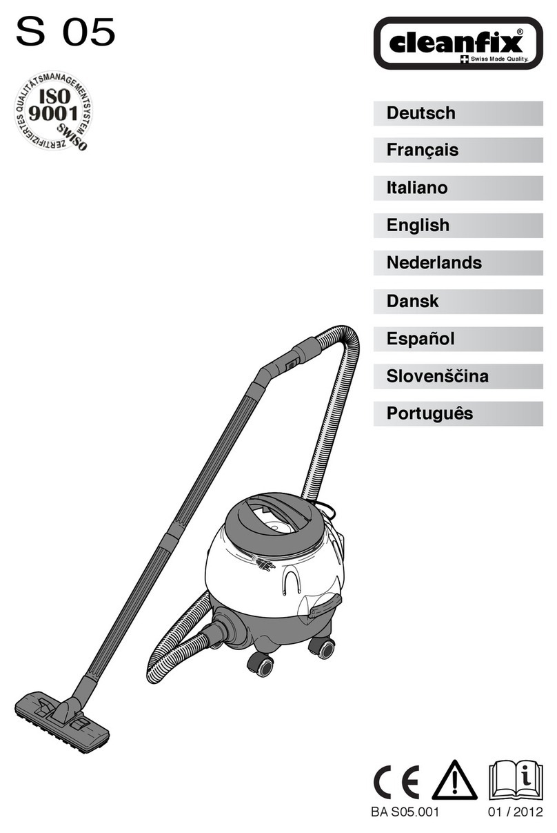 Cleanfix S 05 User manual