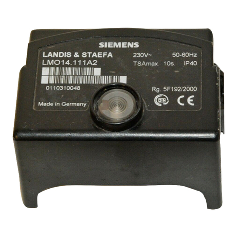 Siemens LMO14 Series User manual