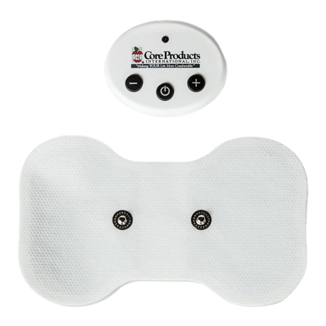 Core Products Pain Remedy instruction manual