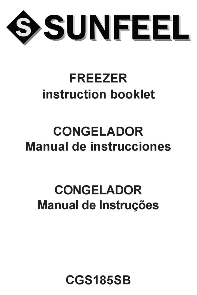 SUNFEEL CGS185SB Instruction booklet