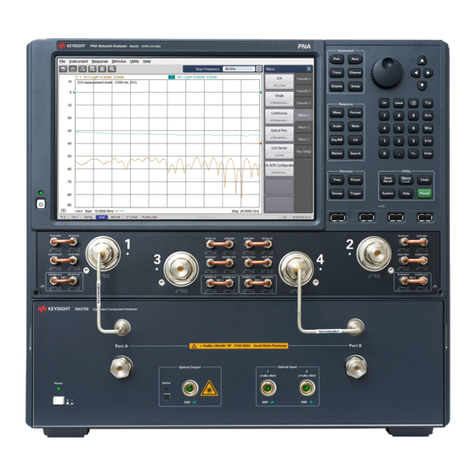 Keysight Technologies N4373E User manual Keysight Technologies N4373E User manual