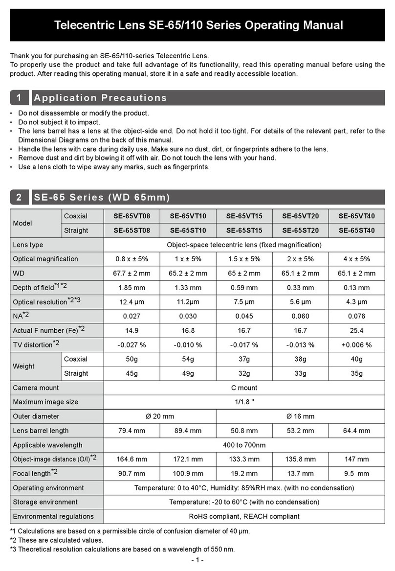 CCS SE-65 Series User manual
