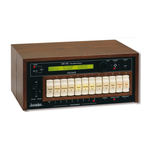 Viscount CM-100 manual