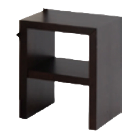 Wonderland OPUS Bedside table User manual