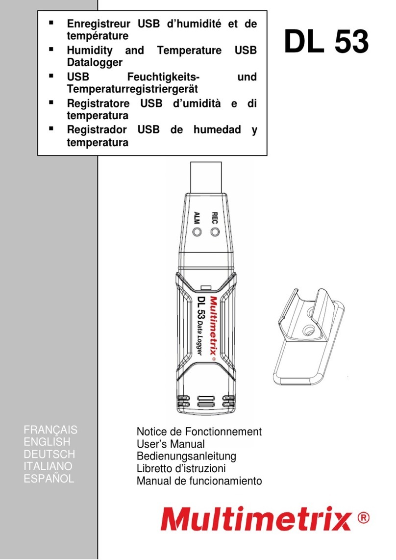 Multimetrix DL 53 user manual