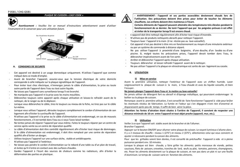 Eurotops EASY COOK instruction manual