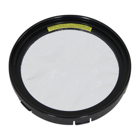 Omegon Solar Filter operating instructions