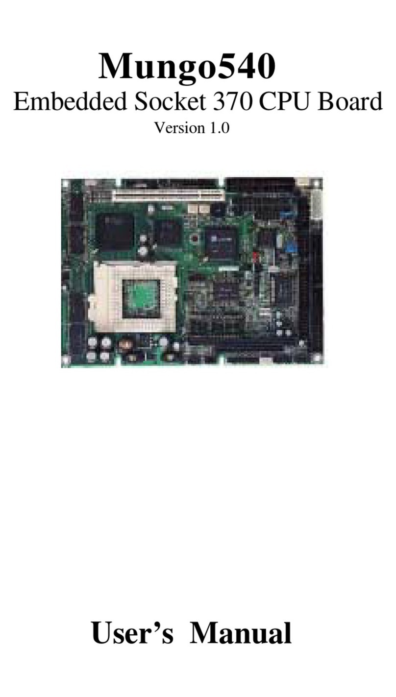 Kontron Mungo540 User manual