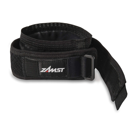 ZAMST ELBOW BAND Instructions for use