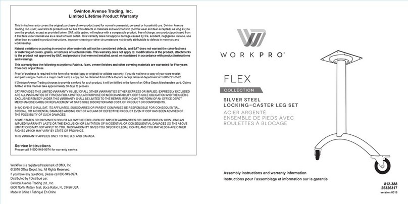 WorkPro FLEX 812-388 User manual