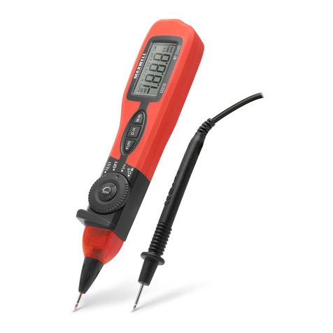 Maxwell Digital Multimeters 25402 User manual