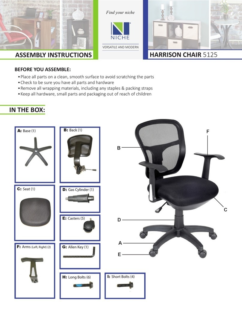 Niche HARRISON 5125 Quick start guide