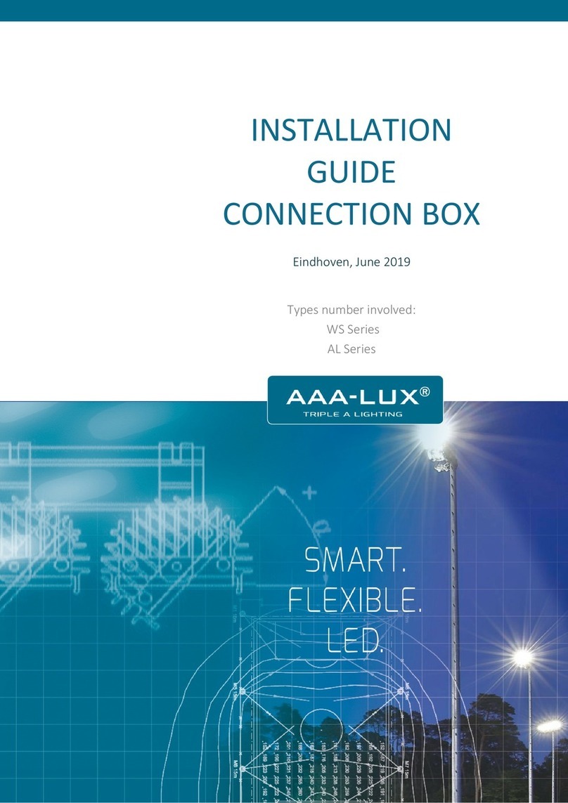 AAA-LUX WS Series installation guide