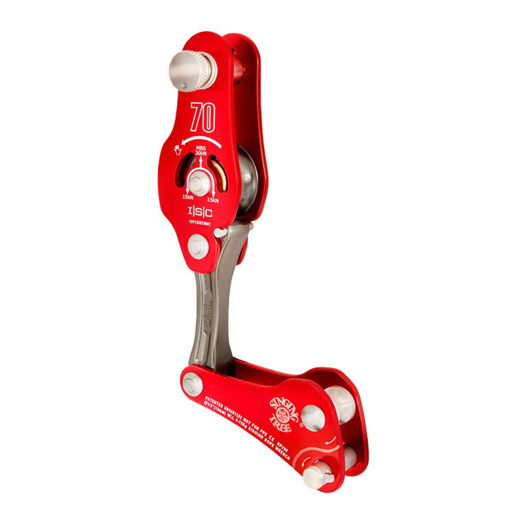 ISC Singing Tree Rigging Rope Wrench Instruction manual