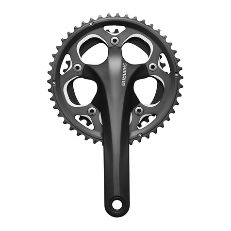 Shimano FC-CX70 Operating instructions