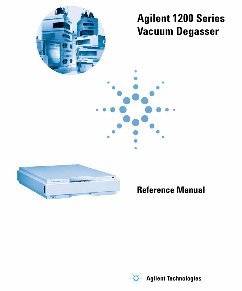 Agilent Technologies 1200 series User manual