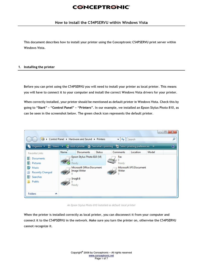 Conceptronic C54PSERVU How-to