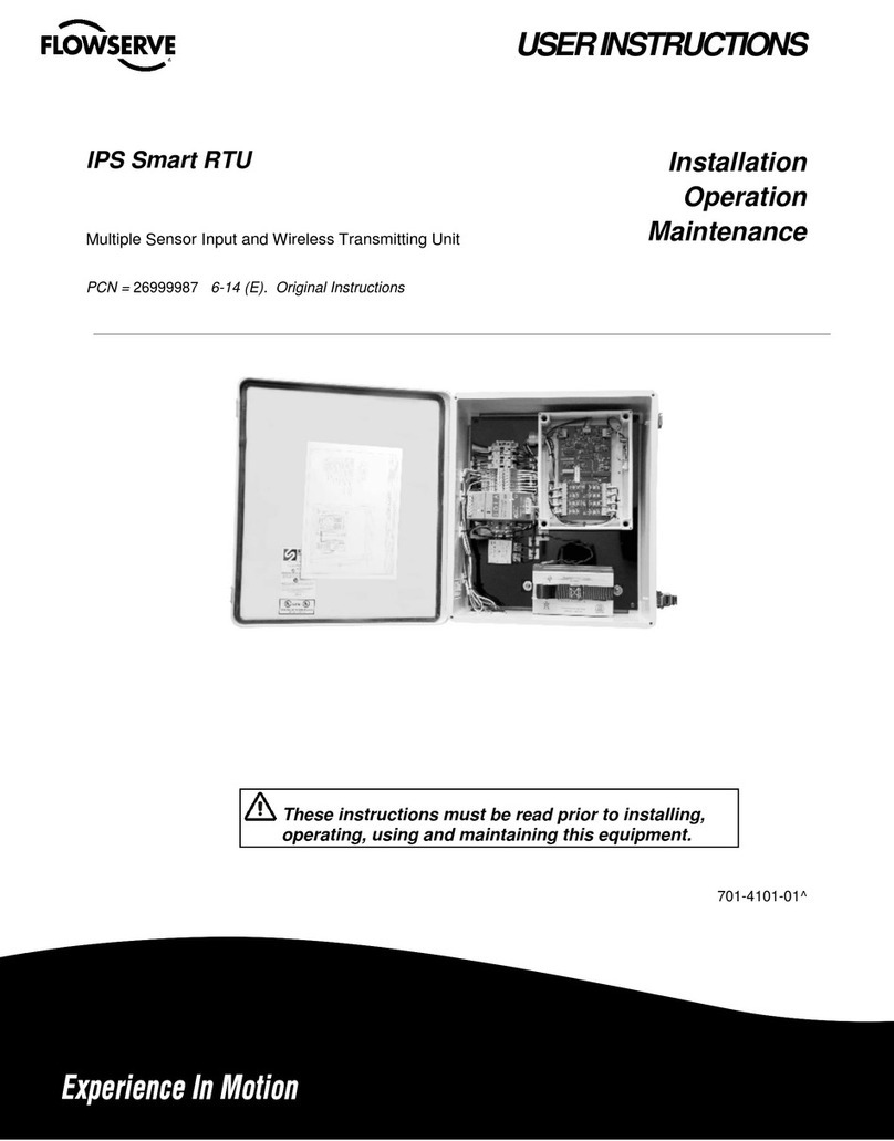 Flowserve IPS Smart RTU User instructions